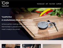 Tablet Screenshot of cookperfect.com